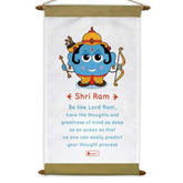 Scroll with Be Like Lord Ram Printed